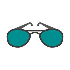 sunglasses eyewear icon image vector illustration design 