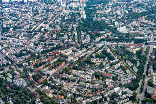 Hamburg - Panorama from above