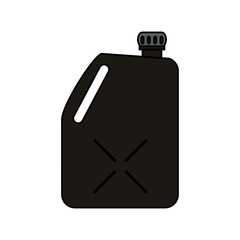oil bottle car icon image vector illustration design 