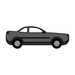 car sideview  icon image vector illustration design 
