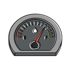 speed meter car icon image vector illustration design 