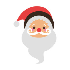 santa claus christmas related icon image vector illustration design 