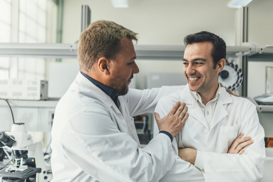 Biologist Working in a Professional Laboratory