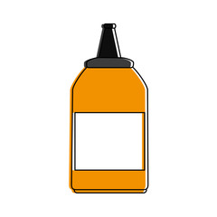 medication bottle healthcare icon image vector illustration design 