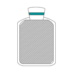 medication bottle healthcare icon image vector illustration design
