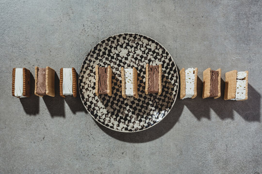 Ice cream sandwiches