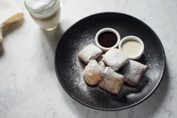 Fancy Beignets and Coffee