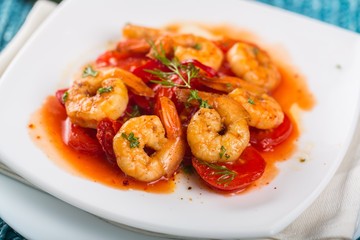 Seafood.