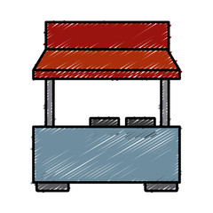 Store building symbol icon vector illustration graphic design