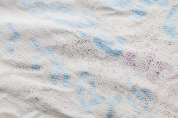 moldy of the dirty cloth
