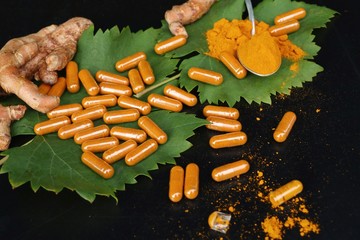 Turmeric capsule