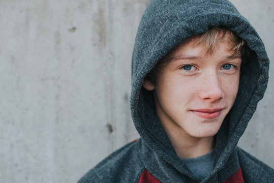 Teen boy