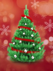 3d Christmas tree