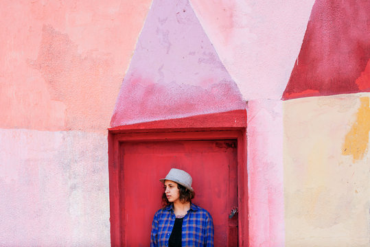 Portrait Of Female Graffiti Artist