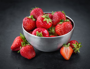 Portion of Strawberries