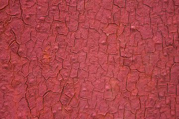 Texture cracked paint.