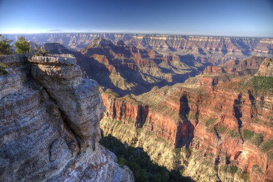 The Grand Canyon From Bright Angel Point Trail