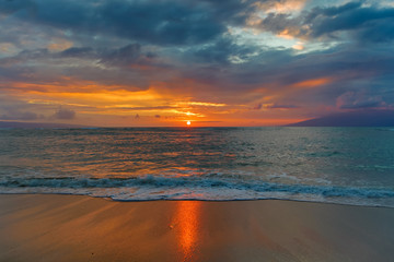 Maui Golden Sunset September