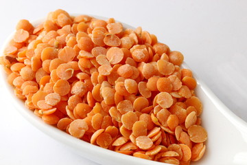 Masoor or red lentil