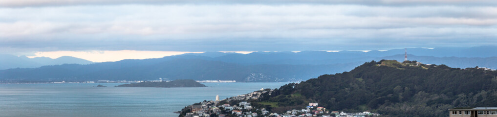 Fototapeta na wymiar Wellington view, New Zealand.