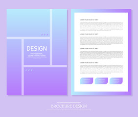 Brochure design