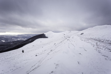 Sad day in Bieszczady
