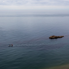 The Jurassic coast in England near Durdle Door
