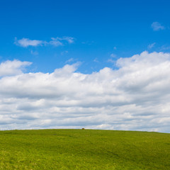 The Jurassic coast in England near Durdle Door