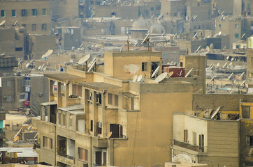 Fototapeta premium Residential Buildings - Cairo - Egypt