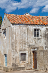 Fototapeta na wymiar Ancient stone house in a countryside in Croatia, Europe.