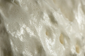 Texture white montage foam macro - obrazy, fototapety, plakaty