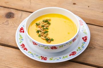 pumpkin cream soup