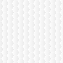 Fototapeta premium White hexagon background