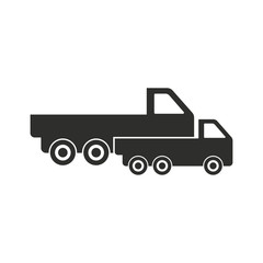 Truck vector icon.