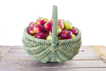 basket full of apples