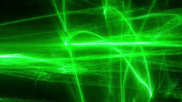 Laser caustic reflections abstract background.