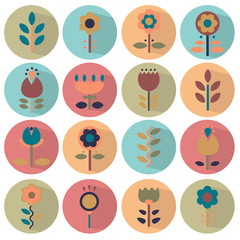 Flat icons