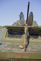 the Soviet checkpoint
