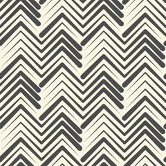 Seamless Zig Zag Background. Vector Striped Texture
