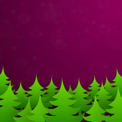 christmas tree forest background.