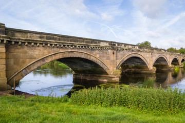 Stone Bridge over The River Trent between Repton and Willington