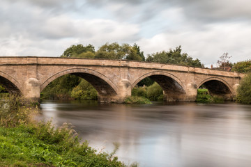 Fototapeta na wymiar Swalkstone Bridge Derbyshire