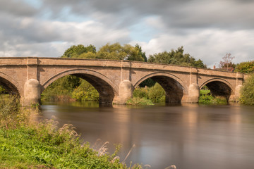 Fototapeta na wymiar Swalkstone Bridge Derbyshire