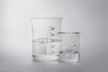 Science and medical glassware and test tube, Chemical laboratory