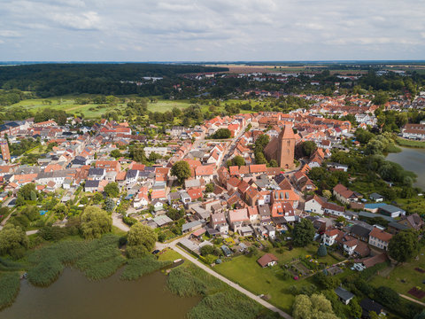 Luftbild von Crivitz