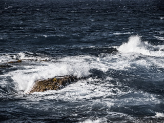 Felsformationen an der Küste