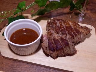 ステーキとアイビー