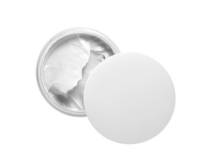 Cosmetic cream isolated on white