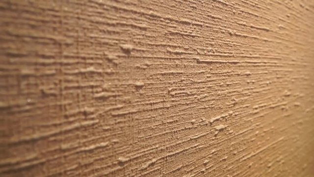 Decorative coating with the effect of aged plaster for the interior