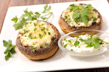 baked mushroom